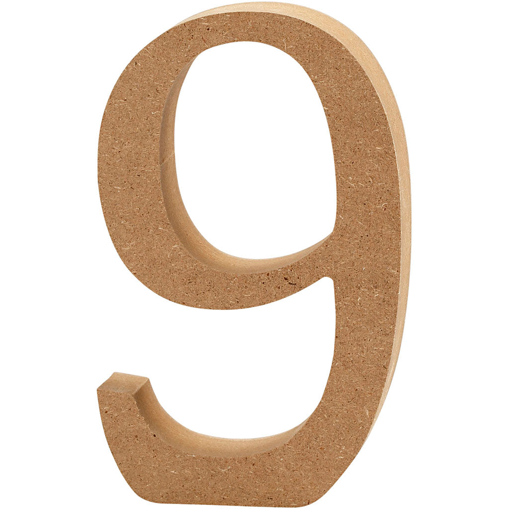 Creativ Company Figur 9 MDF 8cm, 1St.