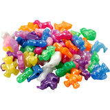 Creativ Company Figure Beads Pearl Clear in Pot, 220st.