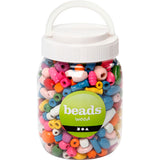 Kreativunternehmen https: www.cchobby.nl wood-beads-size-5-28-mm-hole-size-2-5-3-mm-ca-466-piece-various-colors-175-gr-400-ml-1-bucket