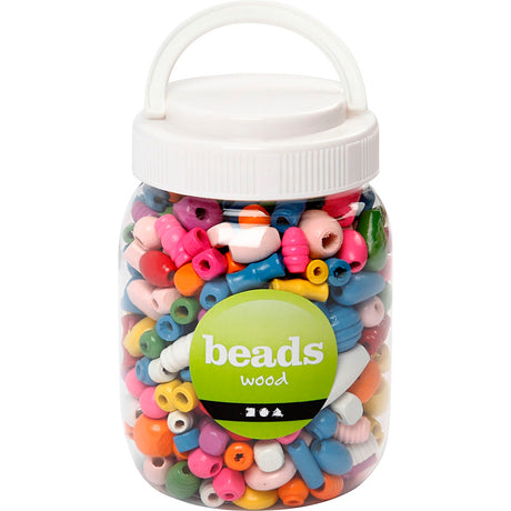 Kreativunternehmen https: www.cchobby.nl wood-beads-size-5-28-mm-hole-size-2-5-3-mm-ca-466-piece-various-colors-175-gr-400-ml-1-bucket