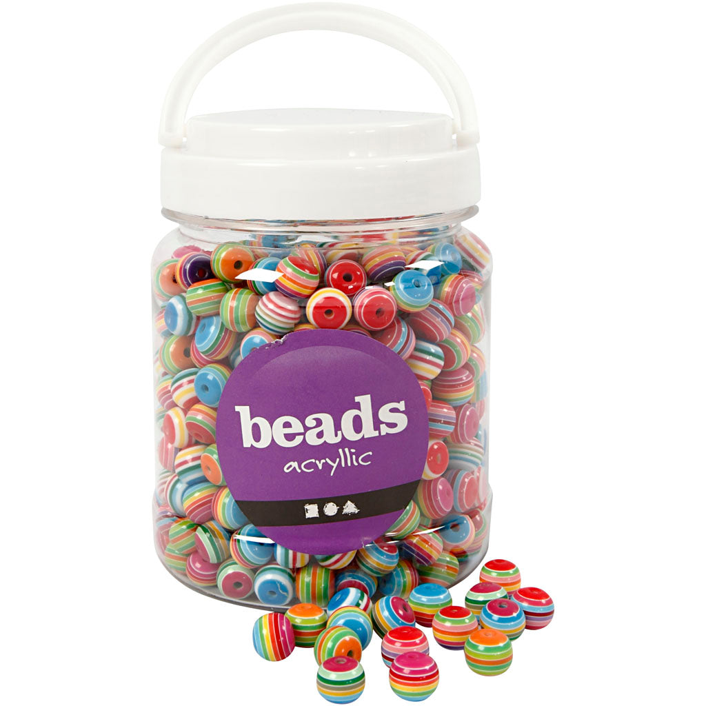 Creativ Company Multi-Mix-Perlen, 460 Stück.