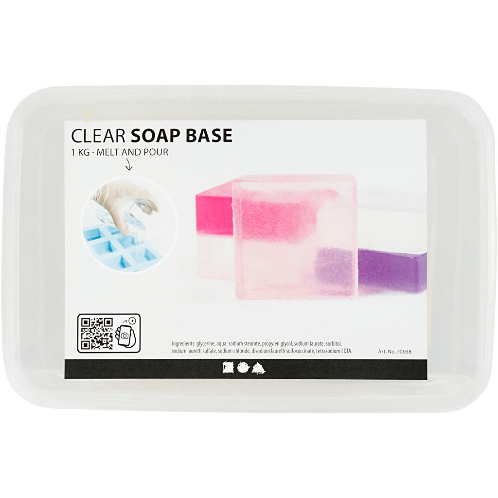 Creative Company Soap Basic Clear, 1 kg