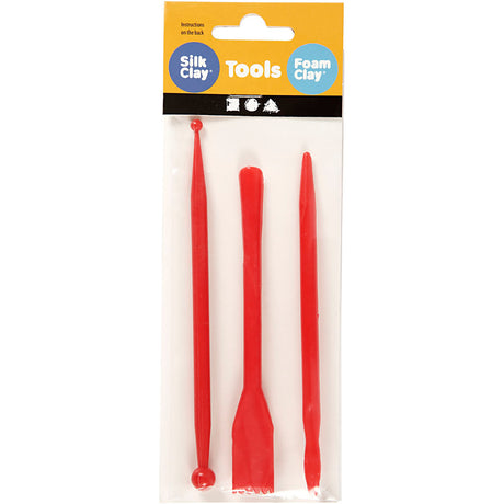 Kreativunternehmen https: www.cchobby.nl Modellierstäbe-l-14-5-cm-rot-3-teilig-1-Box