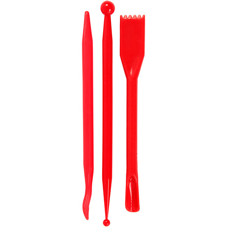 Kreativunternehmen https: www.cchobby.nl Modellierstäbe-l-14-5-cm-rot-3-teilig-1-Box
