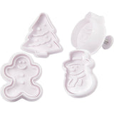 Creativ Company, die Formen mit Stamp Christmas, 4st, hervorsteht.