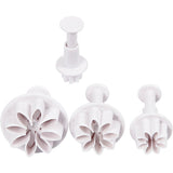 Kreativunternehmen https: www.cchobby.nl ausgeschnittene Formen-mit-Stempel-Blume-d-2-3-2-8-3-6-4-4-cm-weiß-4-teilig-1-Box