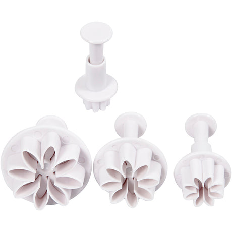 Kreativunternehmen https: www.cchobby.nl ausgeschnittene Formen-mit-Stempel-Blume-d-2-3-2-8-3-6-4-4-cm-weiß-4-teilig-1-Box