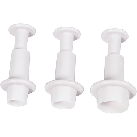 Kreativunternehmen https: www.cchobby.nl ausgeschnittene Formen-mit-Stempel-Kreis-d-1-1-1-3-1-7-cm-weiß-3-teilig-1-Box