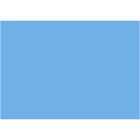 Creativ Company Eva Foam Sheets Hellblau A4, 10st.