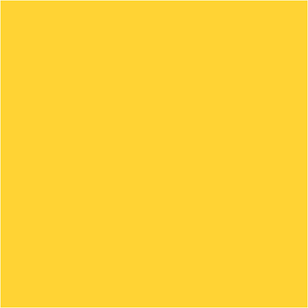 Creative Company Eva Foam Sheets Yellow A4, 10: e.