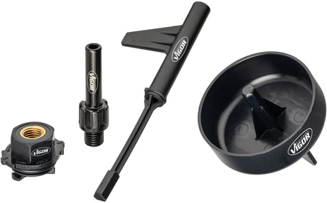 Vigor Adaptersatz Getriebeöl V7385 Ölservice-Kit, 9G-Troni, Code 725, 4-teilig.