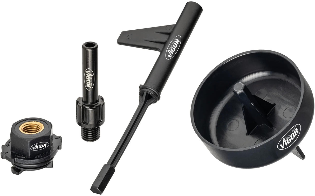 Vigor Getriebeöl-Adapter-Set V7385 Öl-Service-Kit, 9G-Troni, Code 725,4-teilig.