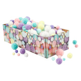 Pom-Poms Pastel colors, 400gr.