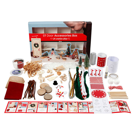 Kreativunternehmen https: www.cchobby.nl Weihnachtszwerg-Zubehör 1-Set