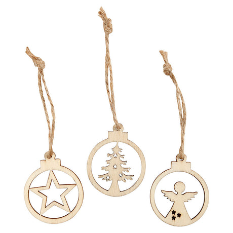 Kreativunternehmen https: www.cchobby.nl hanging-christmas-decoration-d-3-cm-thickness-2-7-mm-24-piece-1-box