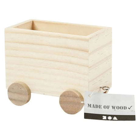 Kreativunternehmen https: www.cchobby.nl Eisenbahnwaggon-h-8-cm-l-9-5-cm-w-6-5-cm-1-teilig