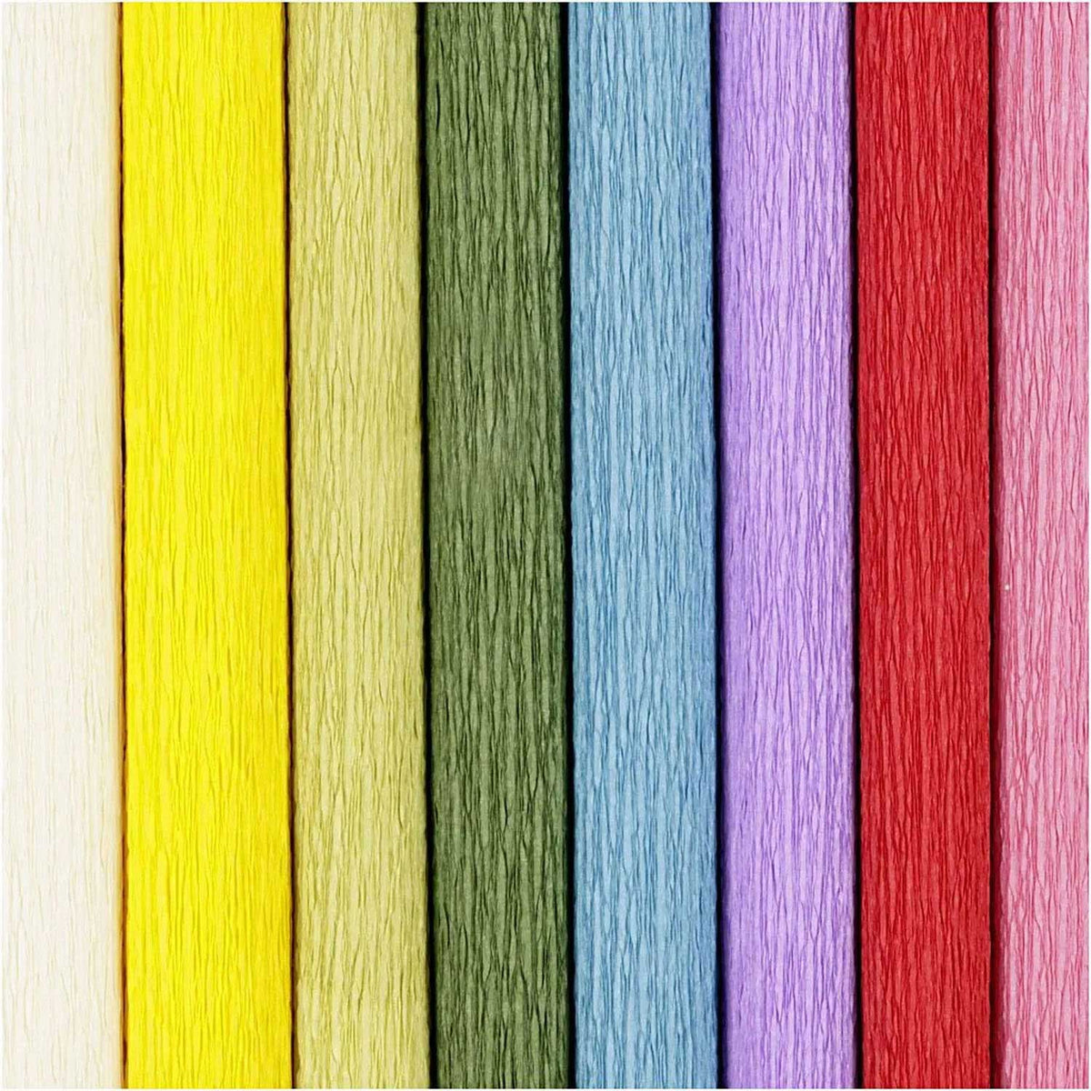Creativ Company Krepppapier Grundtöne 8 Stück 25x60 cm