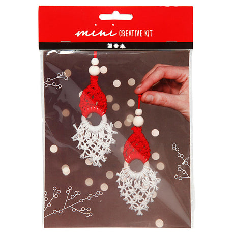 Kreativunternehmen https: www.cchobby.nl creative-mini-kit-macrame-elf-h-14-cm-1-doos
