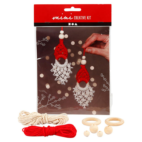 Kreativunternehmen https: www.cchobby.nl creative-mini-kit-macrame-elf-h-14-cm-1-doos