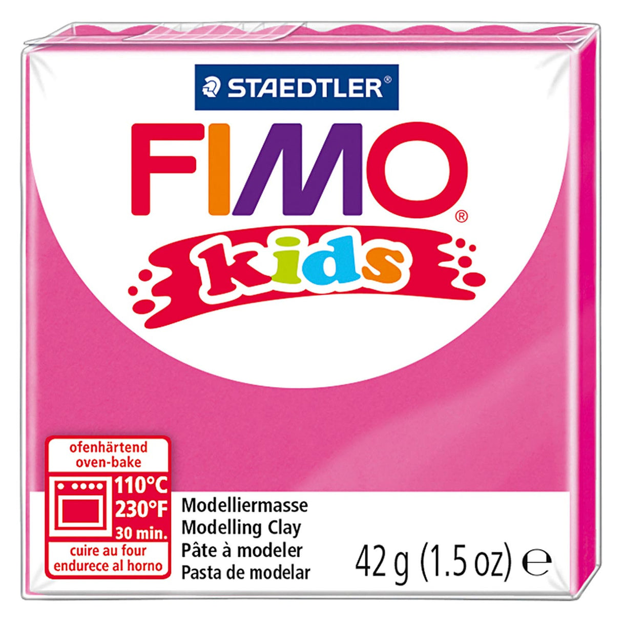 Fimo Kids Mountain Klei, Pink, 42 gr