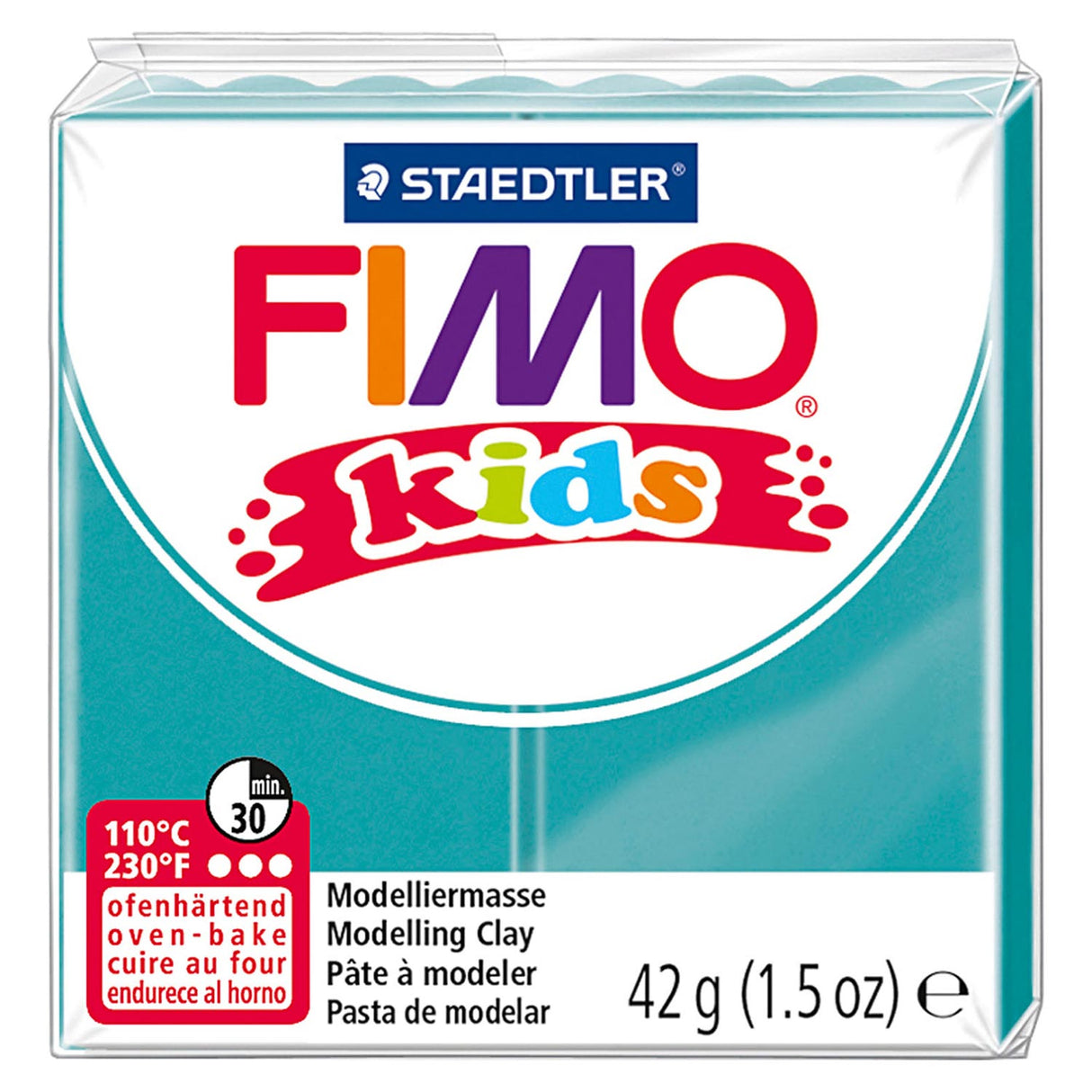 Fimo Kids Mounting Klei Turquoise, 42gr