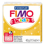 Fimo Kids Modelliermasse Glitzer Gold, 42gr