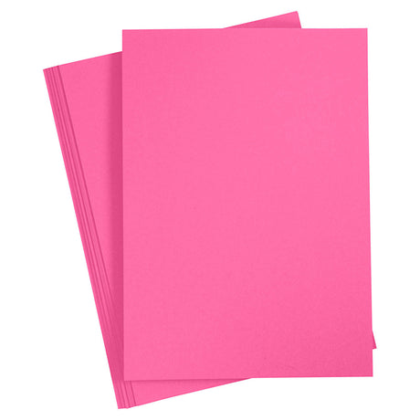 Creativ Company Farbkarton rosa A4, 20 Blatt