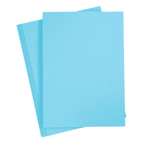 Creativ Company Farbkarton, A4, Blatt 210x297 mm, 180 gr, hellblau, 20 Blatt 1 Karton