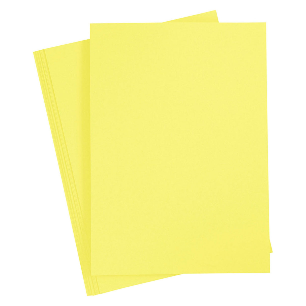 Creativ Company Colored Cardboard, Canary Yellow, A4, 20 listů