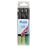 Plus Color Paint Stifts - Green, Eucalyptus, Leaf Green