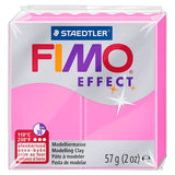 FIMO Effekt monterande lera neonrosa, 57gr