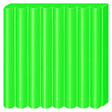 Ofenhärtende Modelliermasse mit Fimo-Effekt, Standardblock 57 g – neongrün
