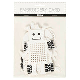 Kreativunternehmen https: www.cchobby.nl cross-stitching-cardboard-animals-robots-h-8-13-cm-w-8-13-cm-white-6x3-piece-1-box