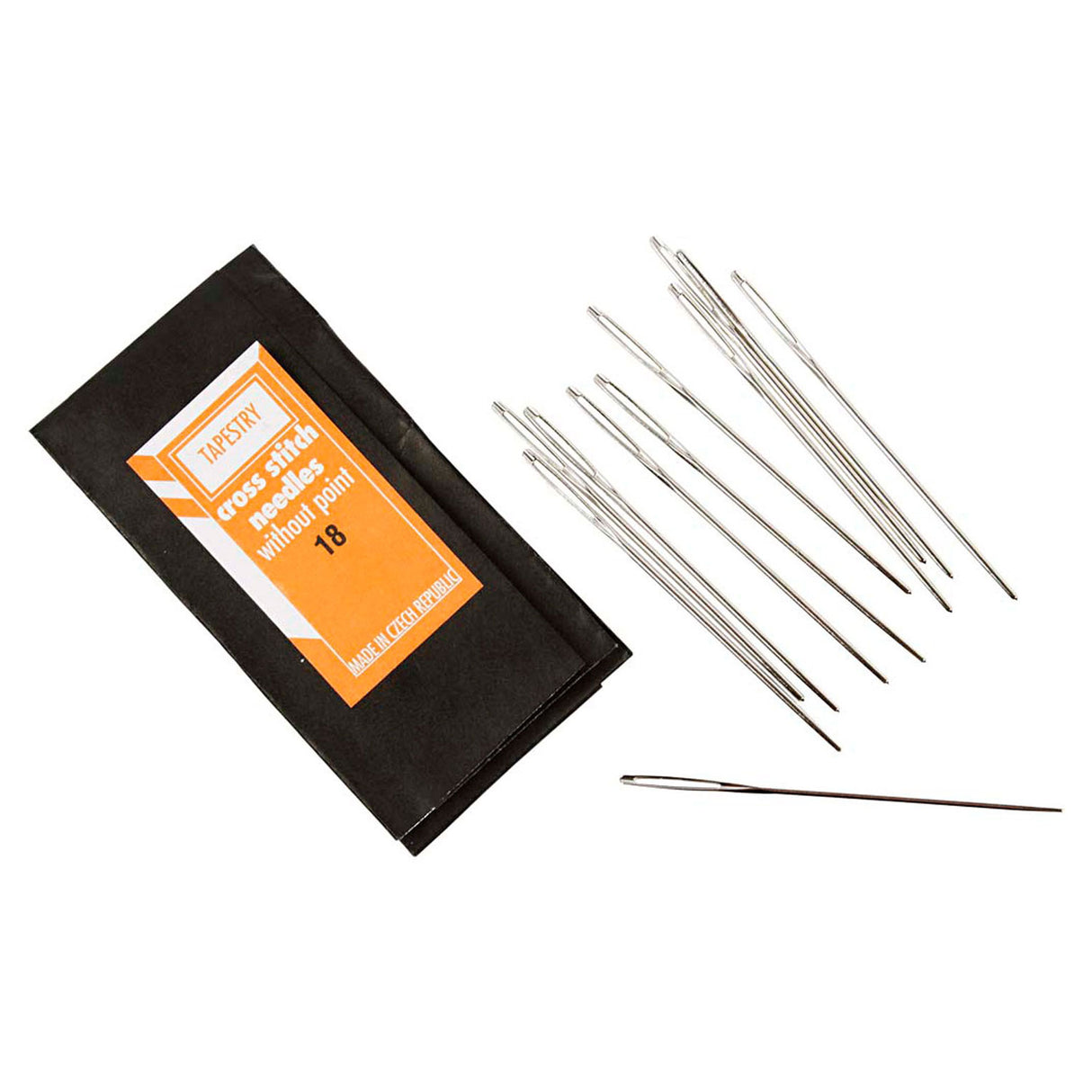 Creativ Company Sticknadeln mit stumpfer Spitze, 5 cm, 25 Stk.