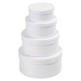Kreativunternehmen https: www.cchobby.nl runde-boxen-größe-8x4-10x5-12x6-14x7-cm-weiß-4-stück-1-set