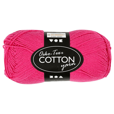 Creativ Company Baumwollgarn, rosa, 50gr, 170m