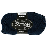 Creativ Company Baumwollgarn, dunkelblau, 50gr, 170m