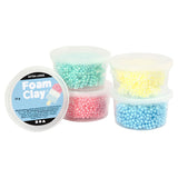 Creativ Company Foam Clay extra groß, 5 Farben