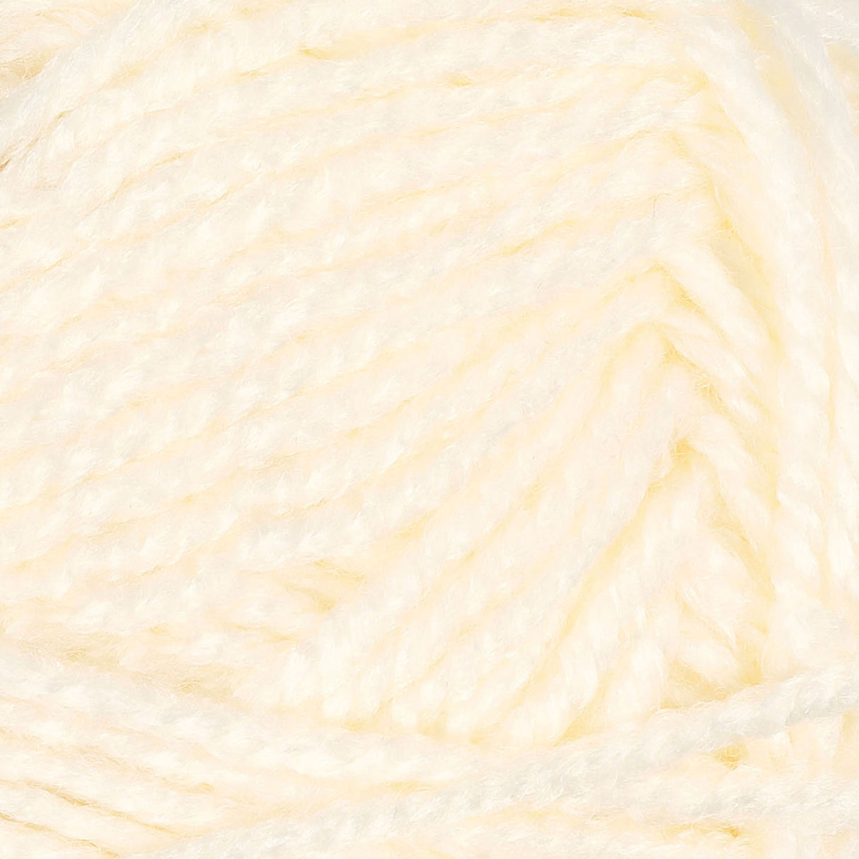 Creativ Company Yarn en acrylique, blanc off-blanc, 50gr, 80m