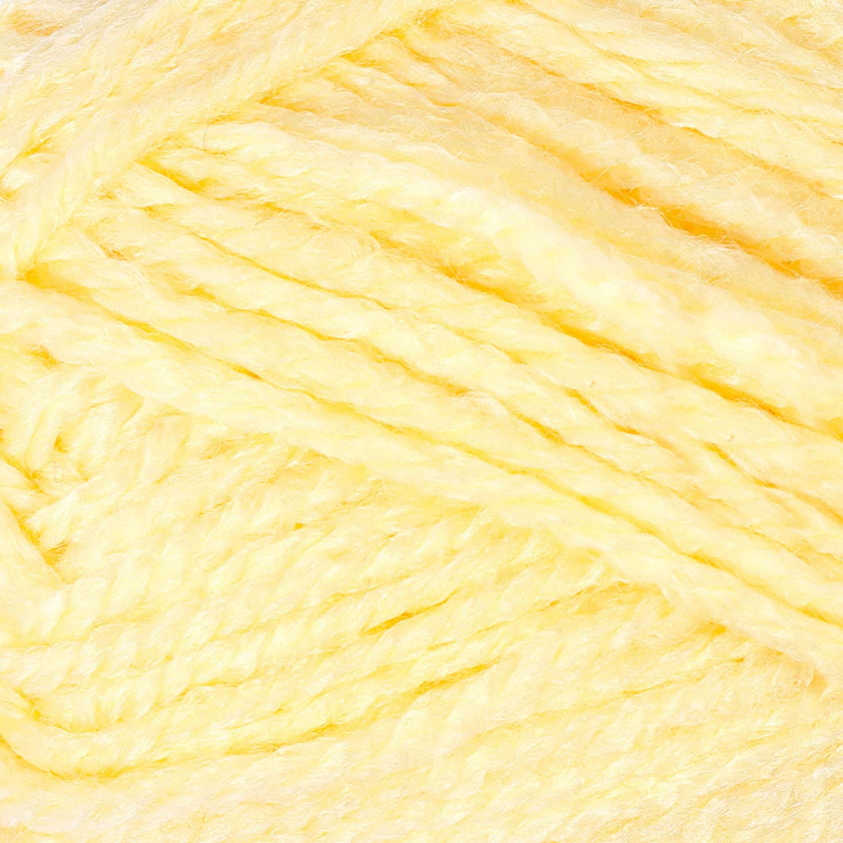 Creativ Company Yarn en acrylique, jaune clair, 50gr, 80m