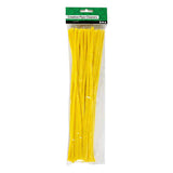 Creativ Company Chenille Gelb 30cm, 50 Stk.