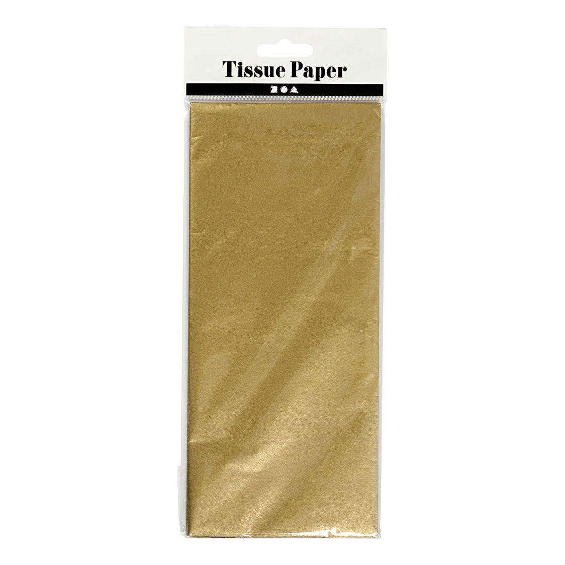 Creativ Company Tissue paper Gold 6 sheets 14 gr, 50x70cm