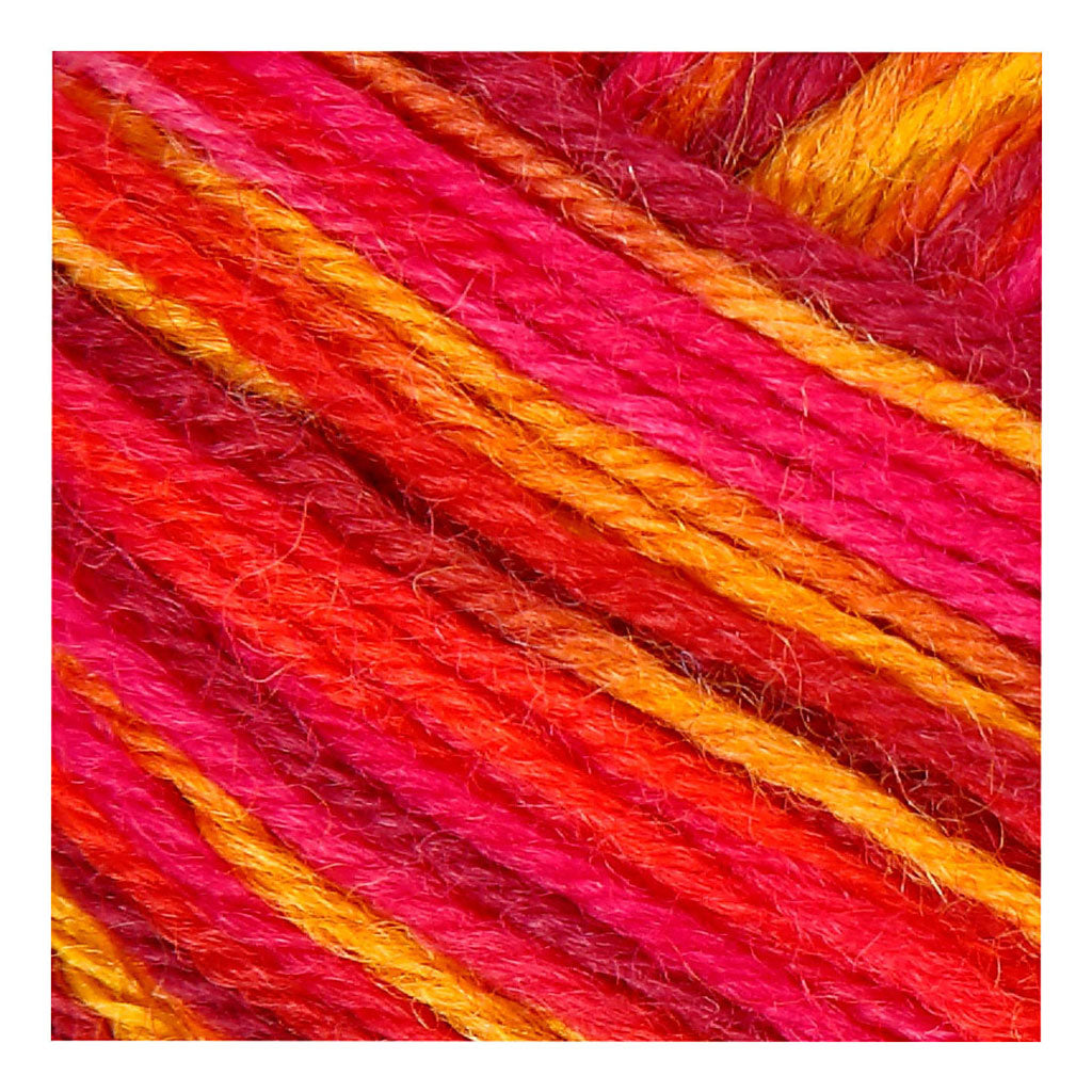 Creativ Company Sockengarn Red Orange, 200 cm