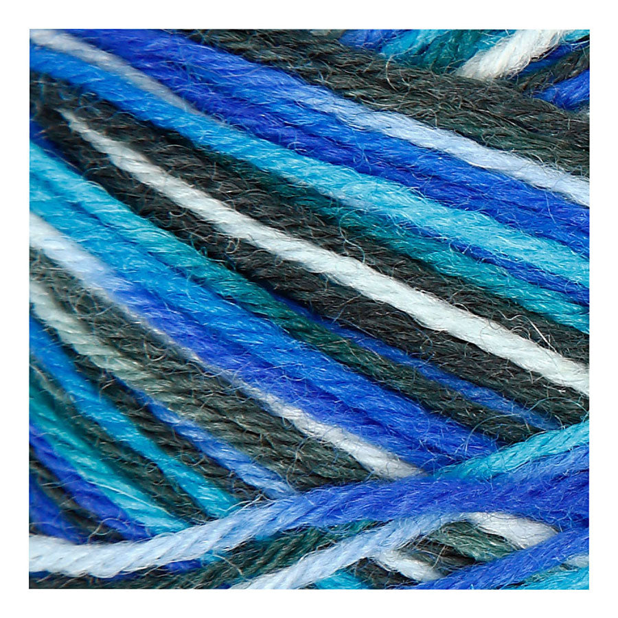 Creative Company Sock Yarn Blue Turquoise, 200 cm