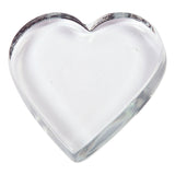 Kreativfirma Hart Glas transparent, 10x9cm