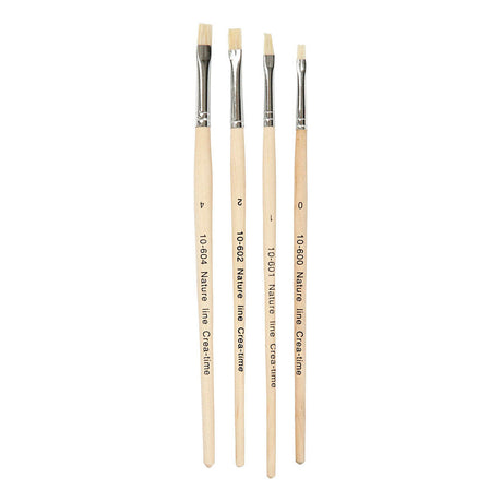 Creativ Company Nature Line Pinsel 00 1 2 4, 4 Stk.