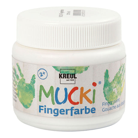 Kreativunternehmen https: www.cchobby.nl mucki-fingerpaint-white-150-ml-1-doosje