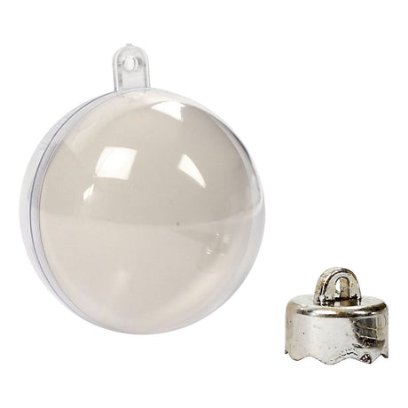 Creativ Company Deco Bälle transparent 5cm, 10st.