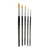 Creativ Company Gold Line Pinsel runden, 5st.