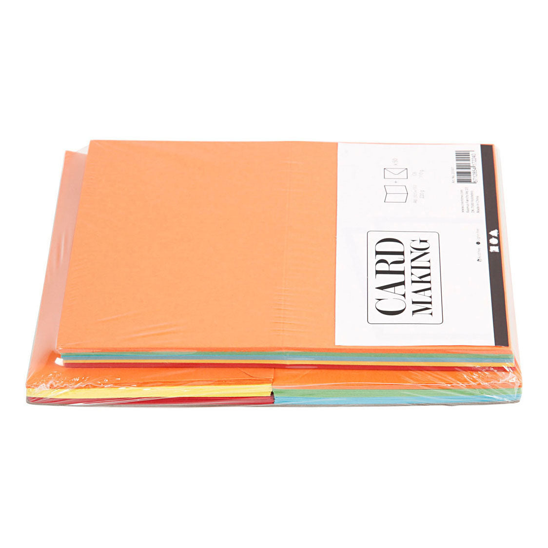 Creativ Company Cards and envelopes Colors, 50 sets